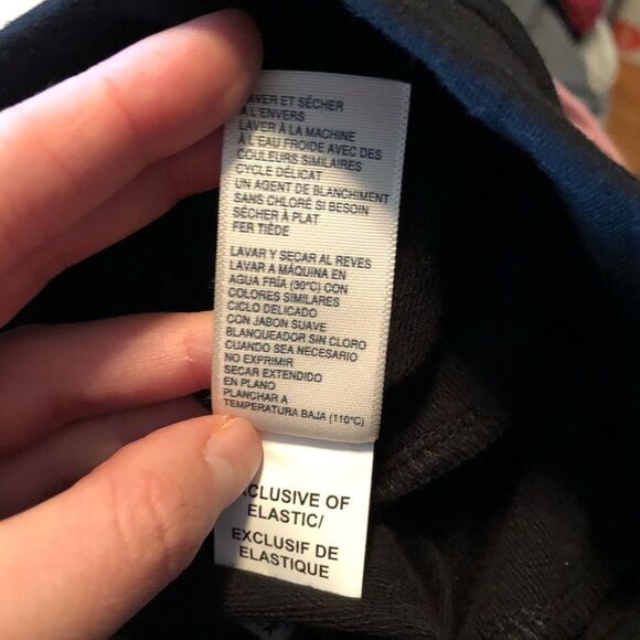 Rafaella weekend black lounge pants. Size xsp - Picture 5 of 11